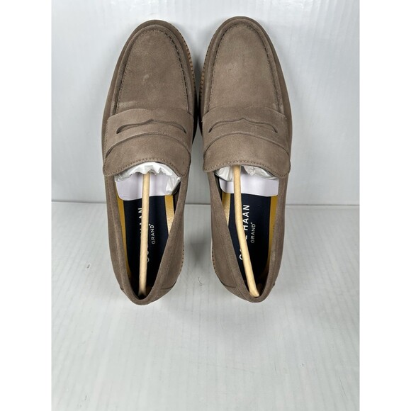 Cole Haan FlexGrand+ Men Penny Loafer Size 8.5 Brown Suede Slip-On Cushioned NEW main image 7
